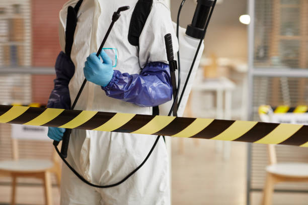 Professional Biohazard technician working in Random Lake, WI